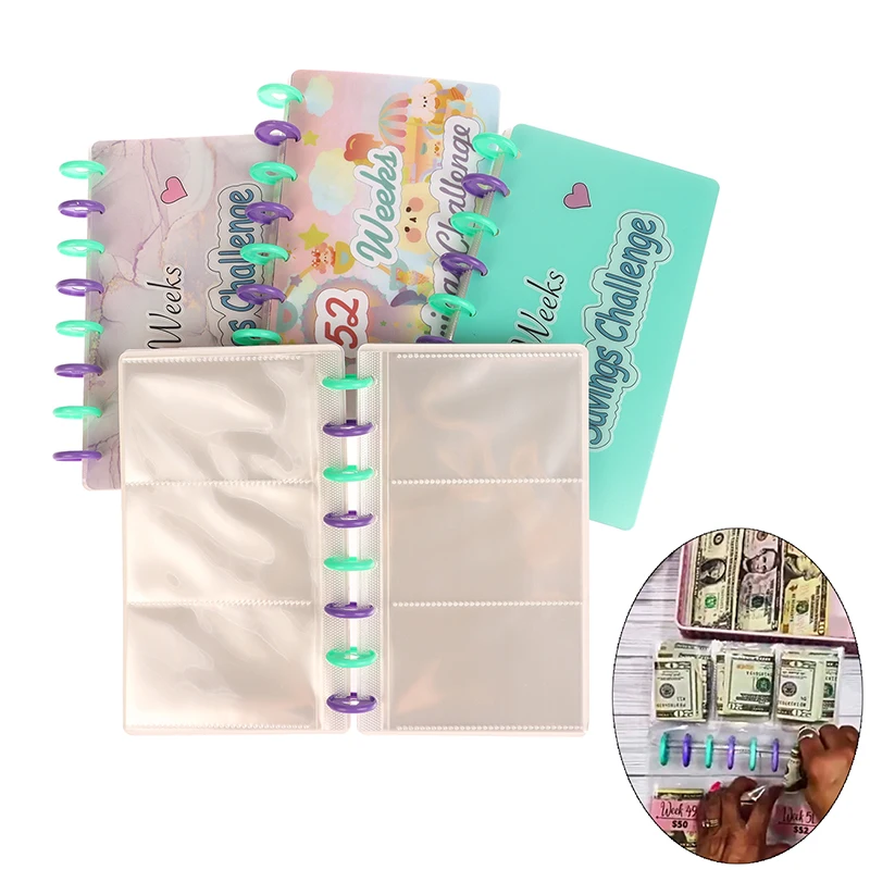 

52 Week Savings Challenge 100 Days Cash Envelope Couple Save Money Challenge Money Saving Binder Envelope Savings Challenge