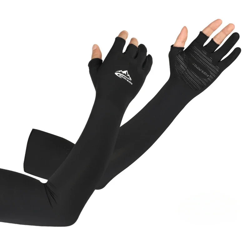 Zonnebrandcrème Mouw Arm Guard Ijs Zijde Covers Fietsen Lange Handschoenen Bescherming Mouw Vissen Hardlopen Camping Unisex Zonnebrandhandschoenen