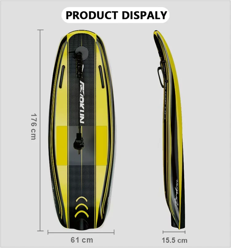 Electric Surfboard Jet With Max Speed 60km/Hour Surfing Flying Surfboard Carbon Fiber