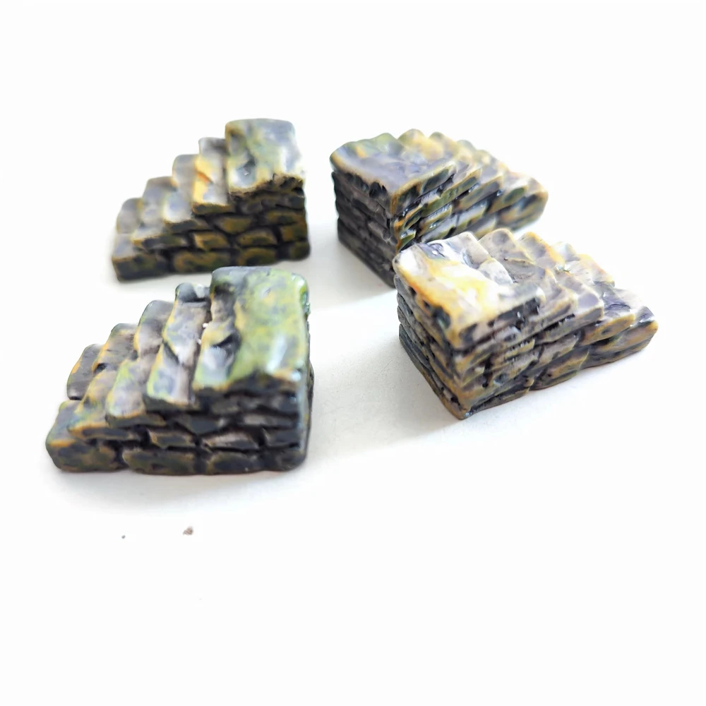 1pcs Artificial Simulation Stone Step Miniature Fairy Garden Home Decoration Mini Craft Micro Landscaping Decor DIY Accessories