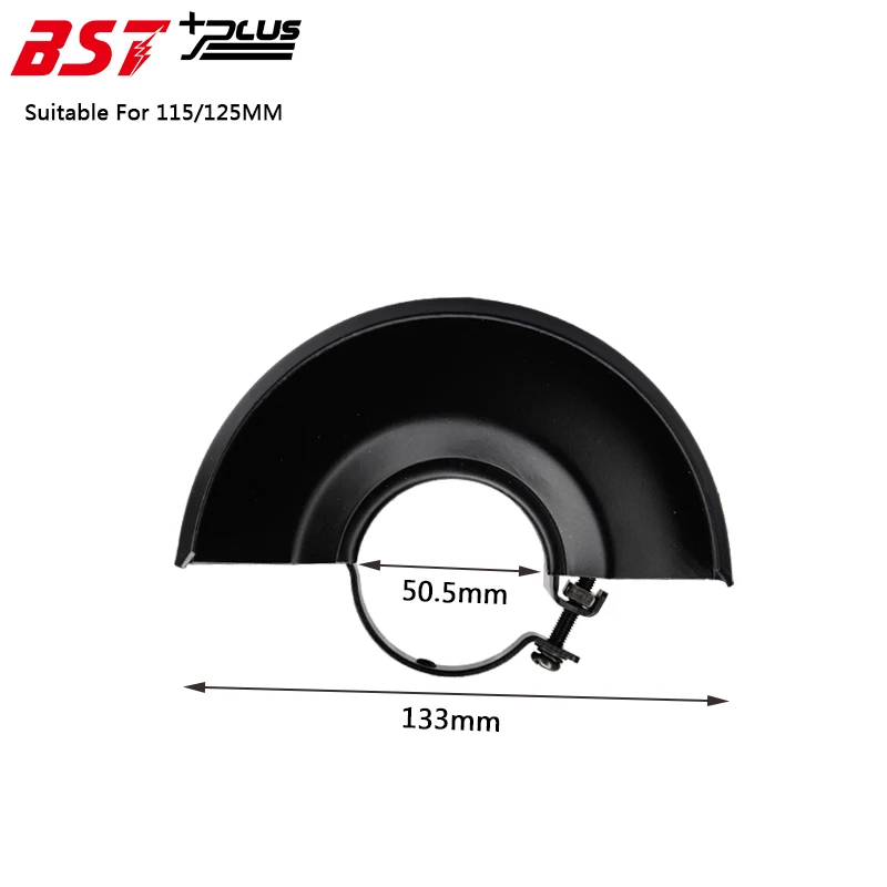 Black Metal 115/125MM Dia Wheel Safety Guard Protector Cover For Angle Grinder,Power Tools Accessoires,Spare Parts