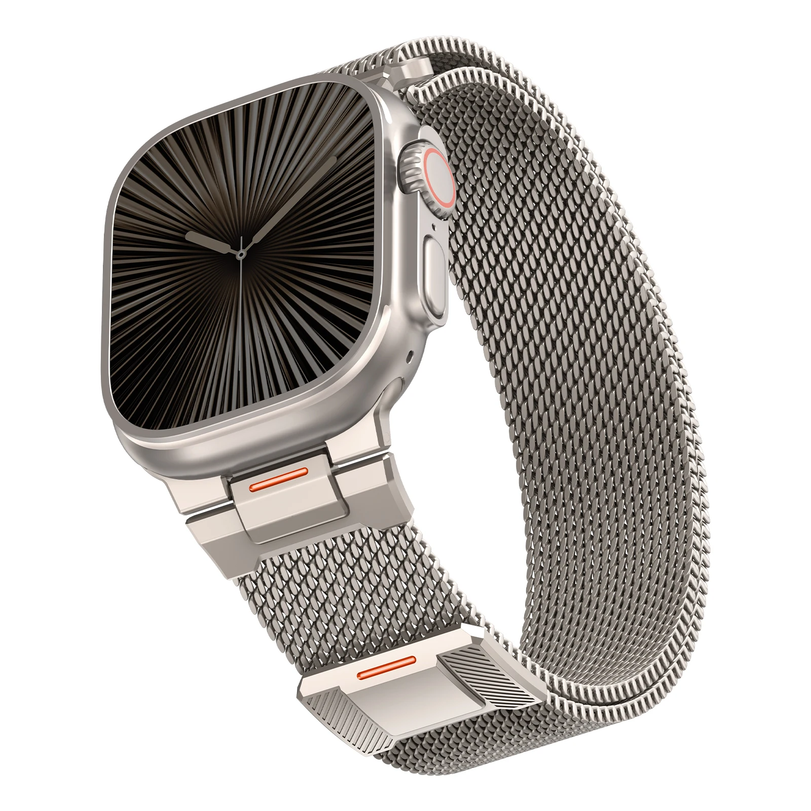 Milanese Loop für Apple Watch Band 46 mm 40 mm 44 mm 45 mm 49 mm 42 mm 38 mm 41 mm Armband iWatch Serie 10 SE 9 8 7 6 3 Ultra 2 Armband