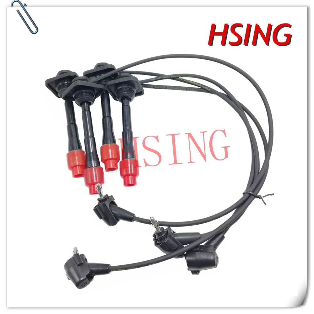 Ignition Cable Spark Plug Wire Set Fits For Toyota Carina FF Corona Caldina 4AFE 7AFE ***Part No# 90919-22381 9091922381