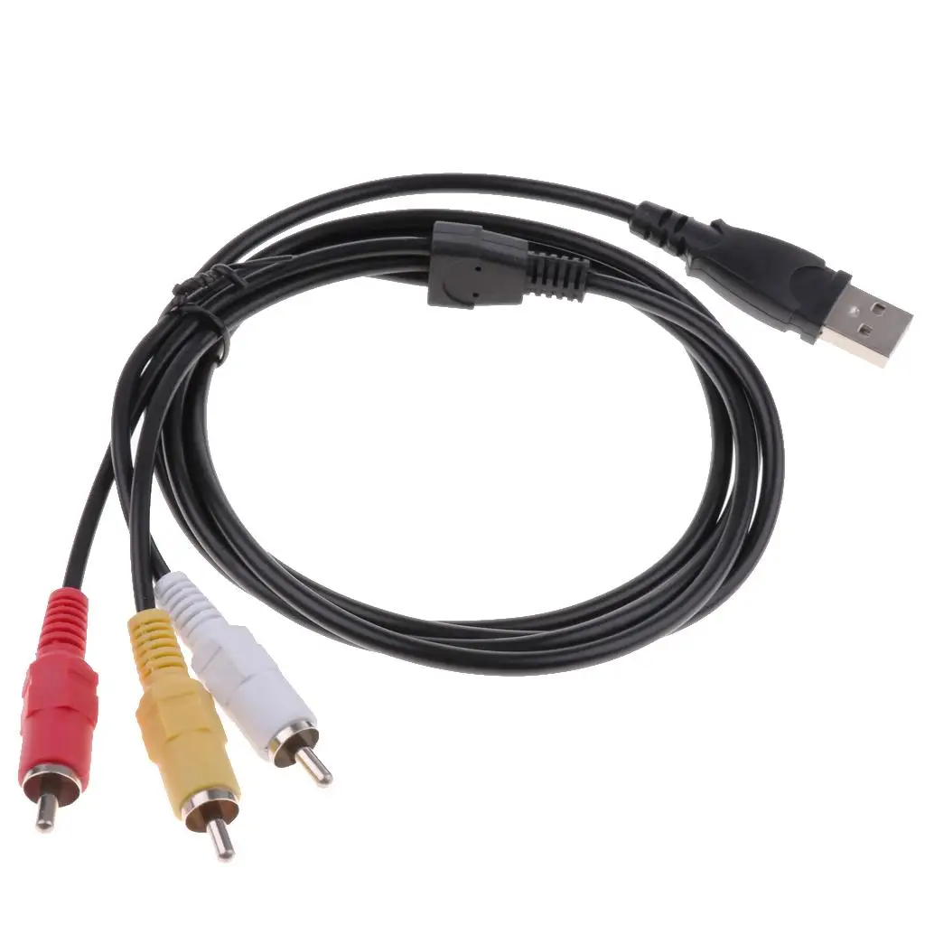 3 Rca Male To Usb M…