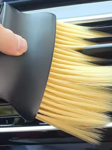 Car interior sweeping dust soft brush car wash tool artifact car interior gap dust brush air outlet cleaning brush