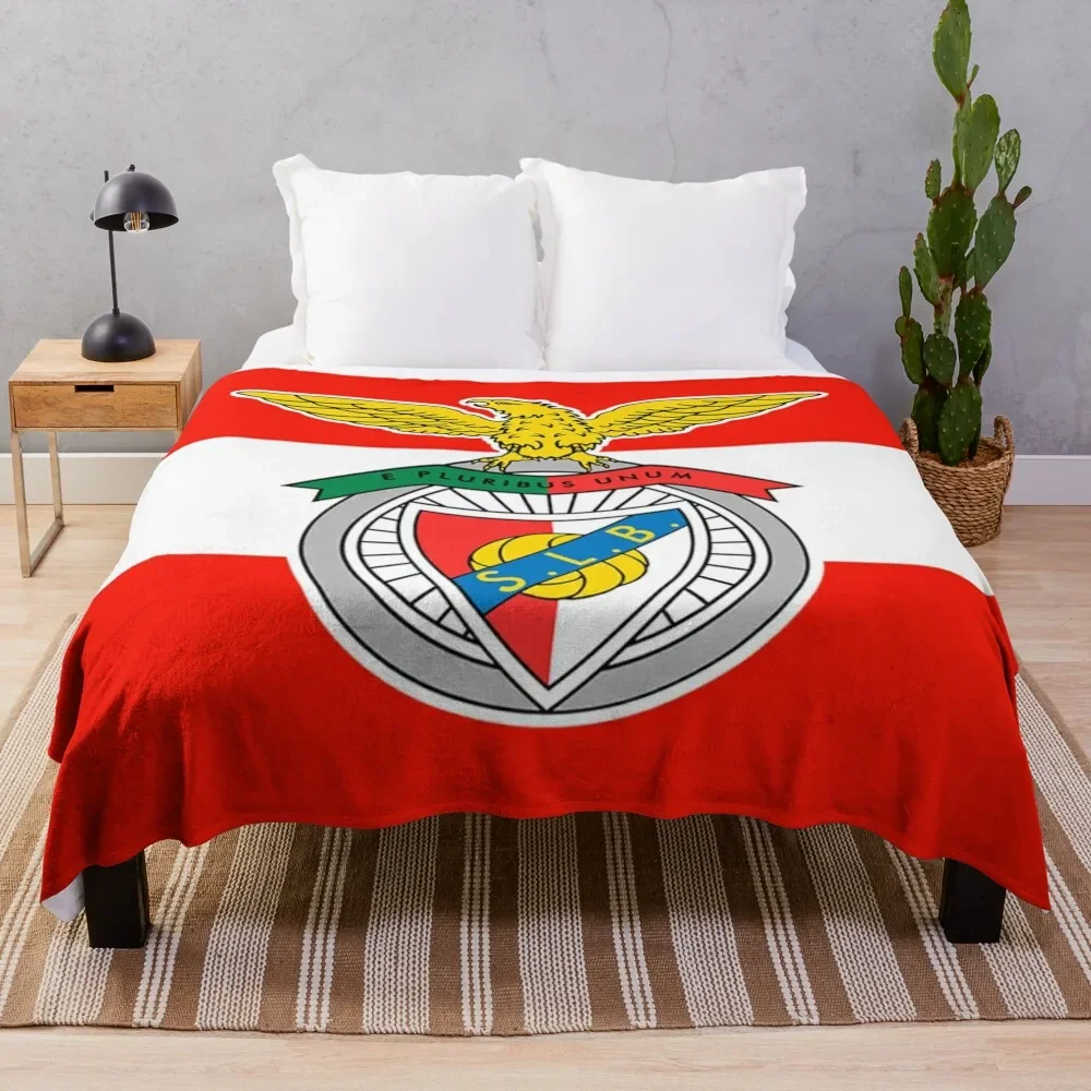 Benfica Throw Blanket Loose Softest Fashion Sofas Blankets