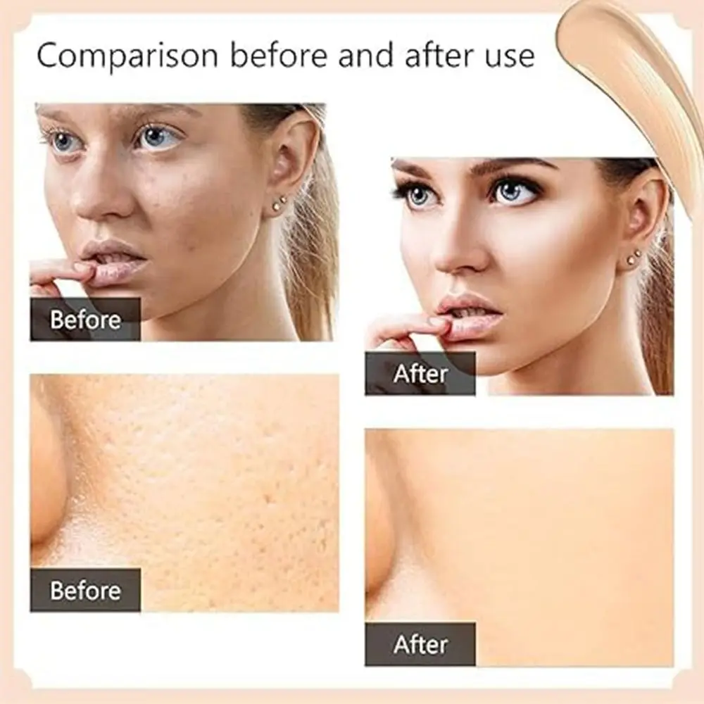 With Spf 50 Korean Color Changing CC Cream Color Correcting Color Changing Full Coverage Cream Self Adjusting Full Coverage