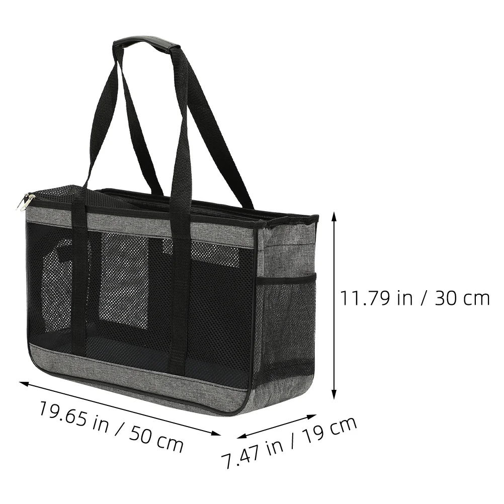 

Outdoor Breathable Cat Carrier Foldable Portable Pet Bag Handheld Carrying Pouch Spacious Comfortable Pet Travel