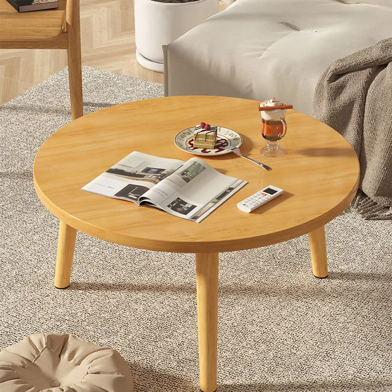 Small Round Coffee Table Minimalist Creative Coffee Table Wood Modern Design Living Room Meubles De Salon Lounge Furniture