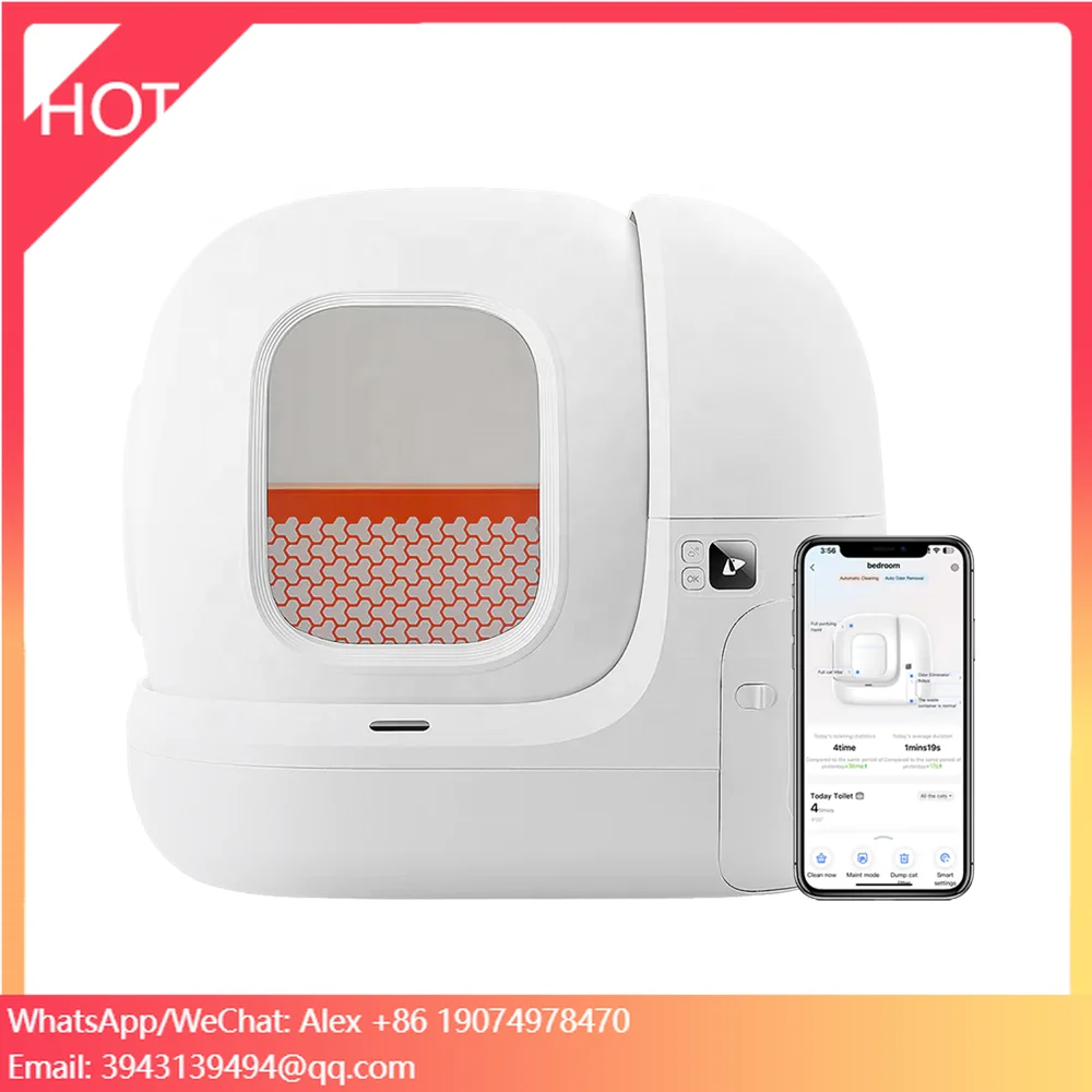 Ready To Ship PETKIT PURA MAX 2 Global Version Smart Cat Toilet Automatic  Box For Large Cats And Multi-cat Family