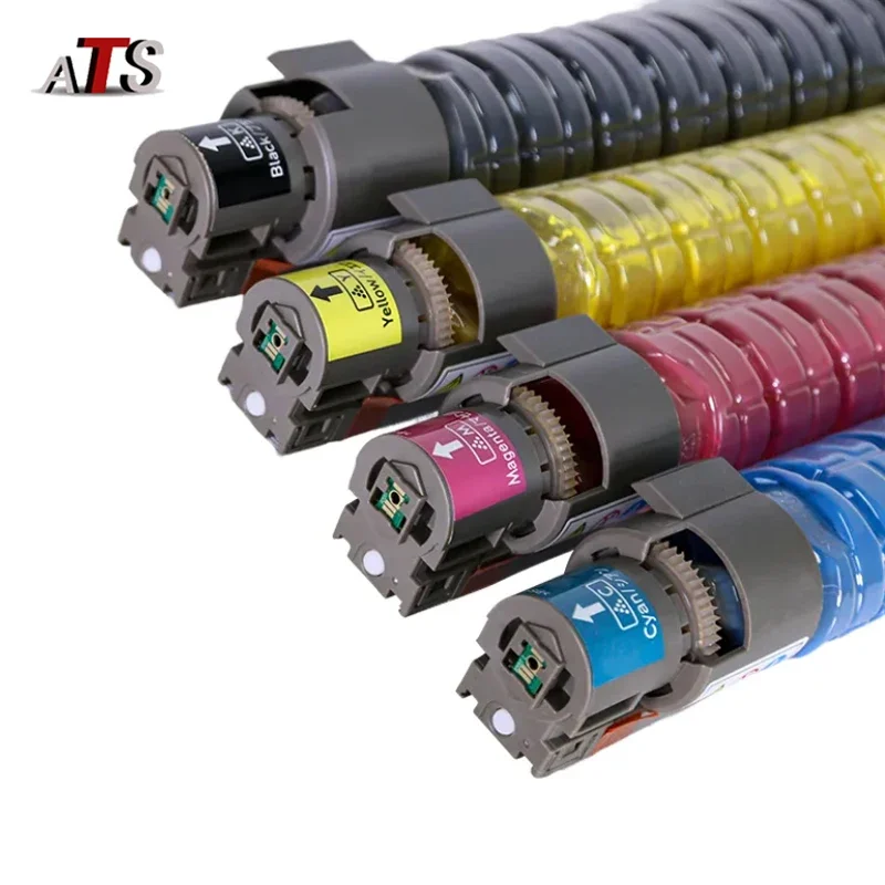 1Set MPC5502 Toner Cartridge for Ricoh MPC4502 MPC5502 New Original Quality Toner Powder BK550g CMY450g