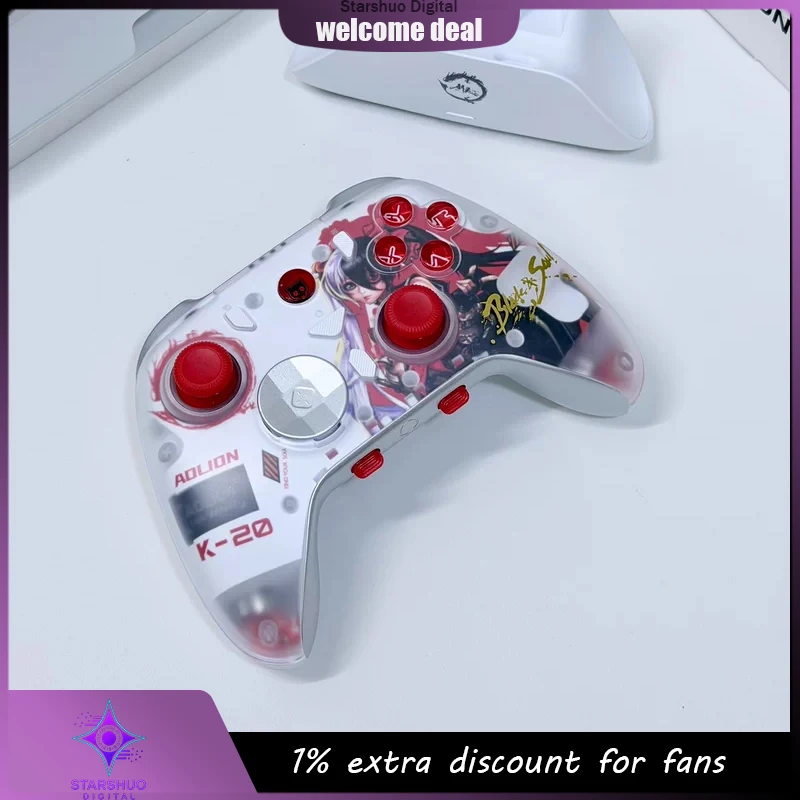

AOLION K20 Blade Soul Co-branded Game Controller PC Version for Switch Wireless Bluetooth Game Controller for Phones and Tablets