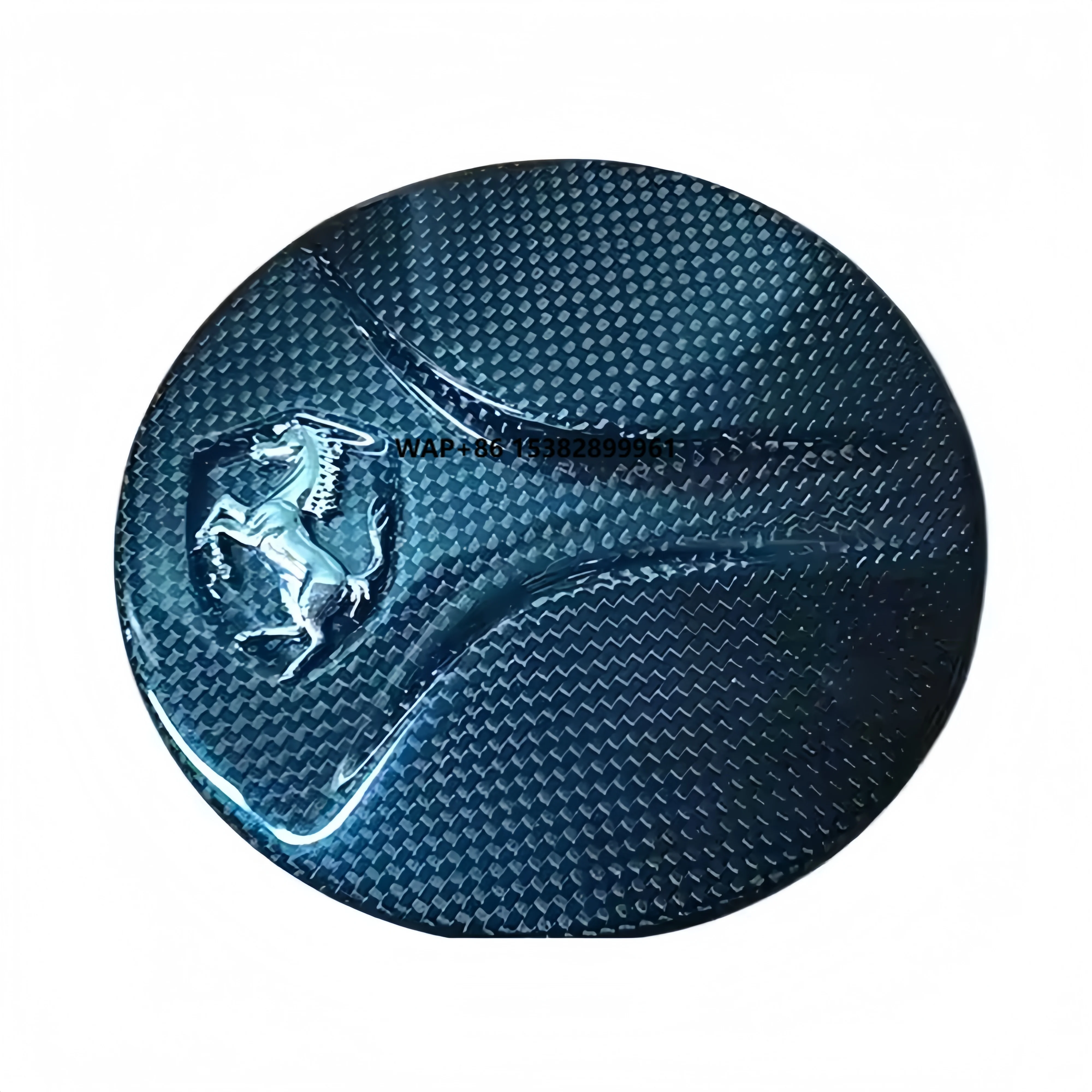 

New Product SC Style Dry Carbon Fiber Fuel Tank Cap Body Decoration for488 GTB Upgrade Modification