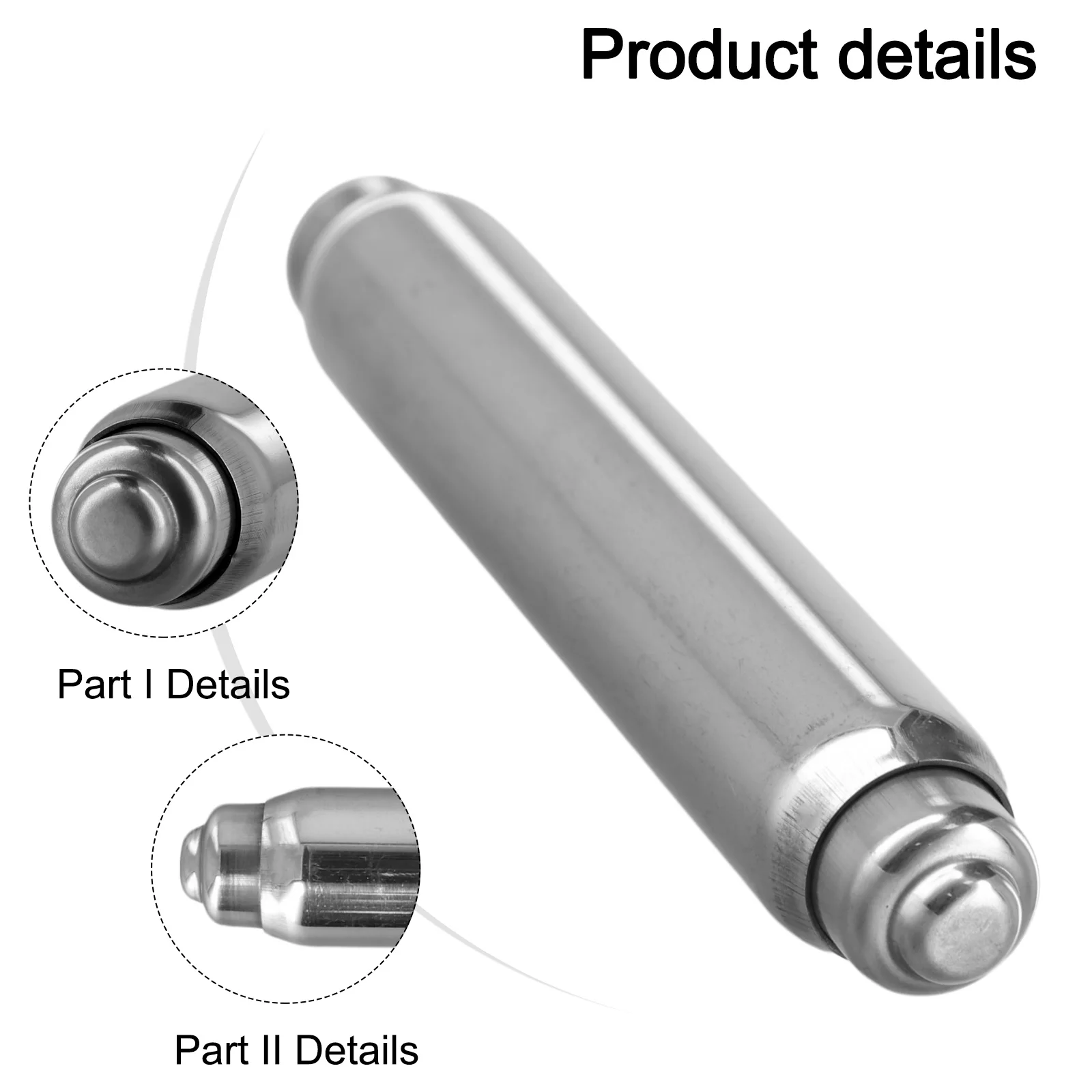 1 Pcs Toilet Paper Holder Easy To Install Insert Tissue Shaft Silver Spool Replacement Spring Roll Spindle New