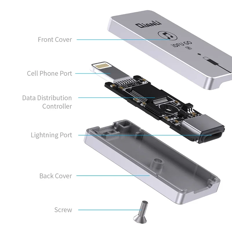 Qianli IDFU GO 3 Quick Startup Artifact for IPhone Support All IOS Devices with Lightning Interface Fast Recovery Booster