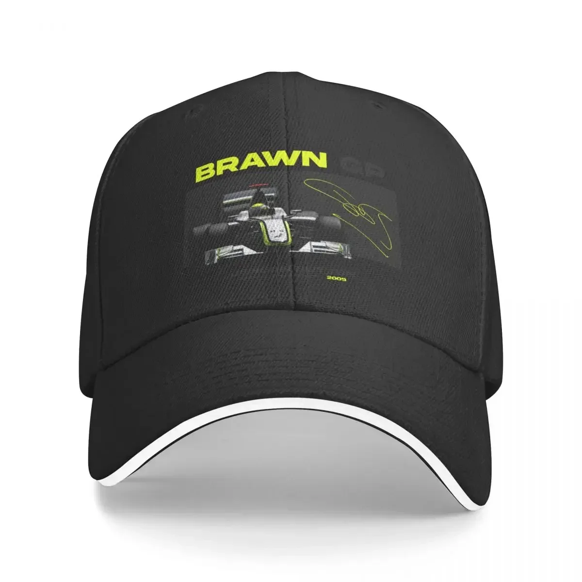 Jenson Button - Brawn GP Baseball Cap Military Cap Man Mountaineering Hip Hop Luxury Cap Hats Woman Men's