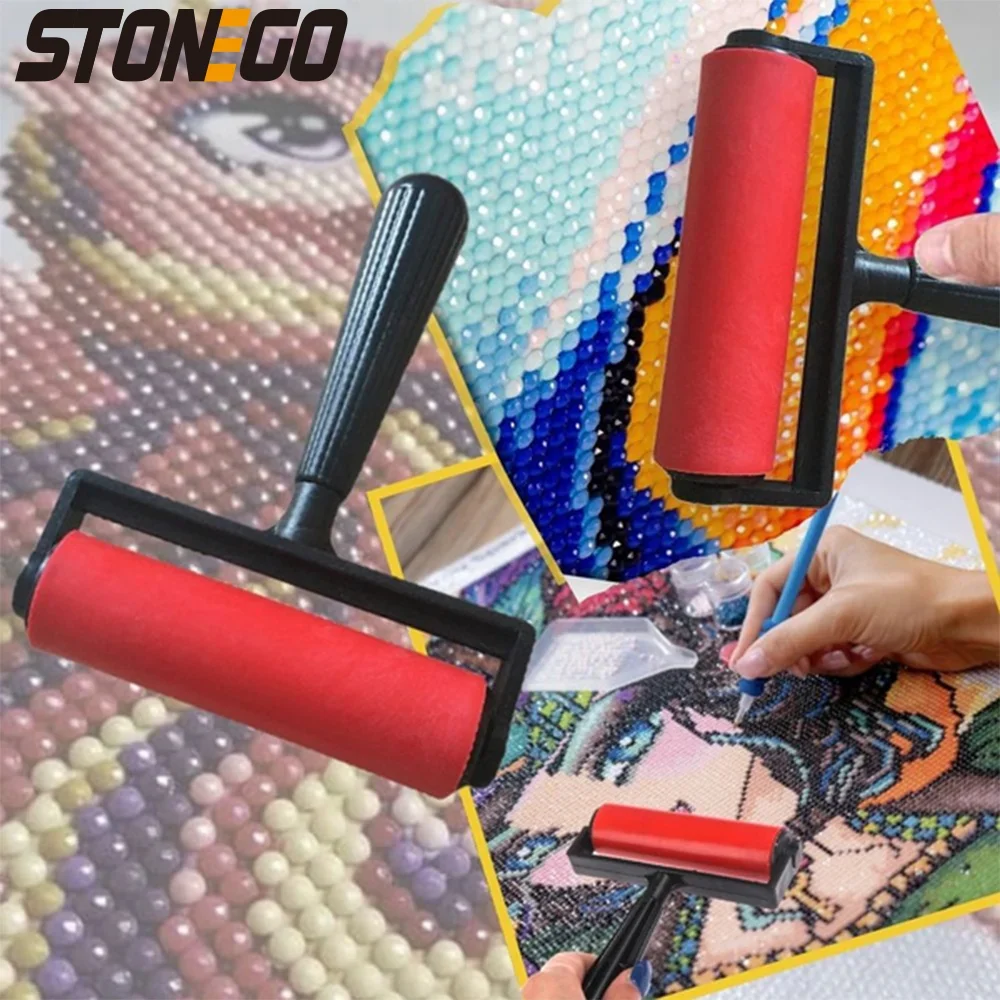 STONEGO 5D เพชรจิตรกรรมเครื่องมือ Roller DIY เพชรภาพวาดอุปกรณ์เสริม