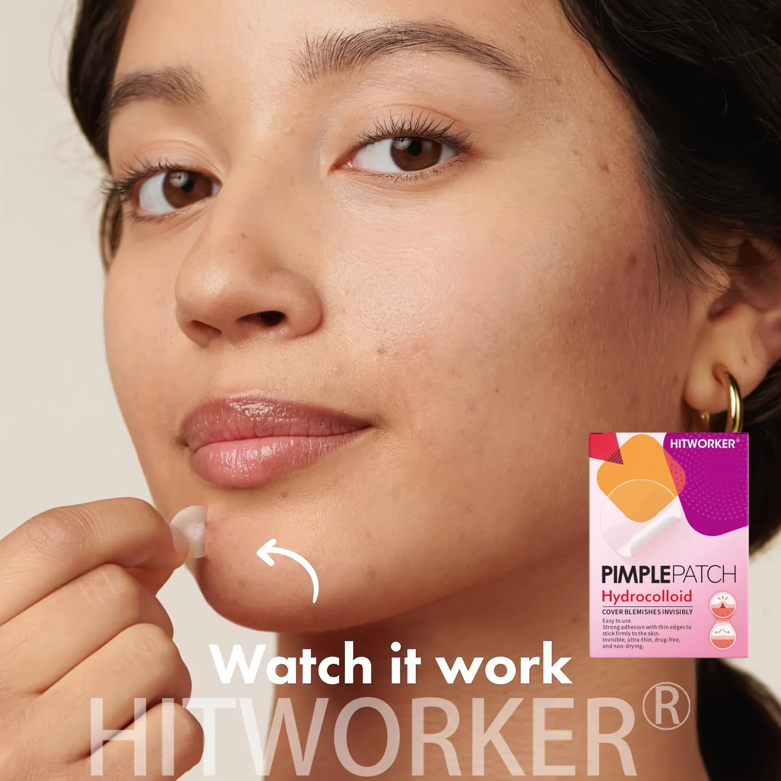 443Pcs Star Pimple Patches, Hydrocolloid Face Patch Stickers, Ultra-Thin Easy Peel Cute Skin Care Patches for Day & Night Us