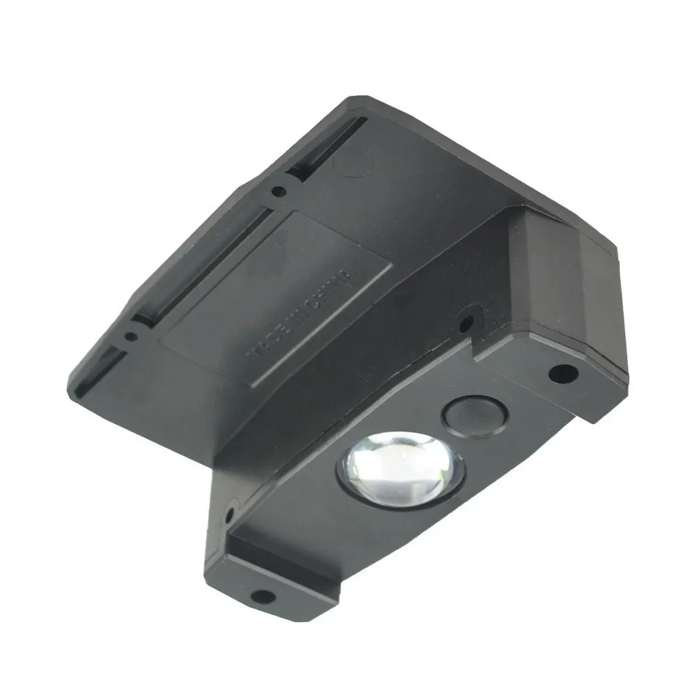 

Waterproof Solar Wall Light Solar Powered Dimmable LED Outdoor Spotlight Colorful Light Plastic Garden Light Outdoor Use