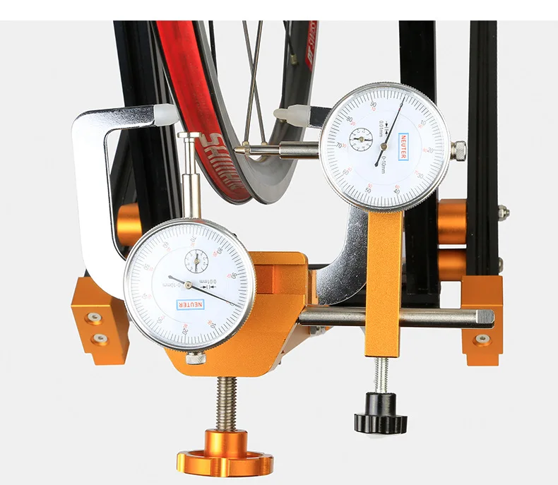 Bicycle Rim Adjustment Stands Wheelset Alignment Racks Rimming Tools Bike Repair Tools Mountain Bike Aligner Wheel Aligner