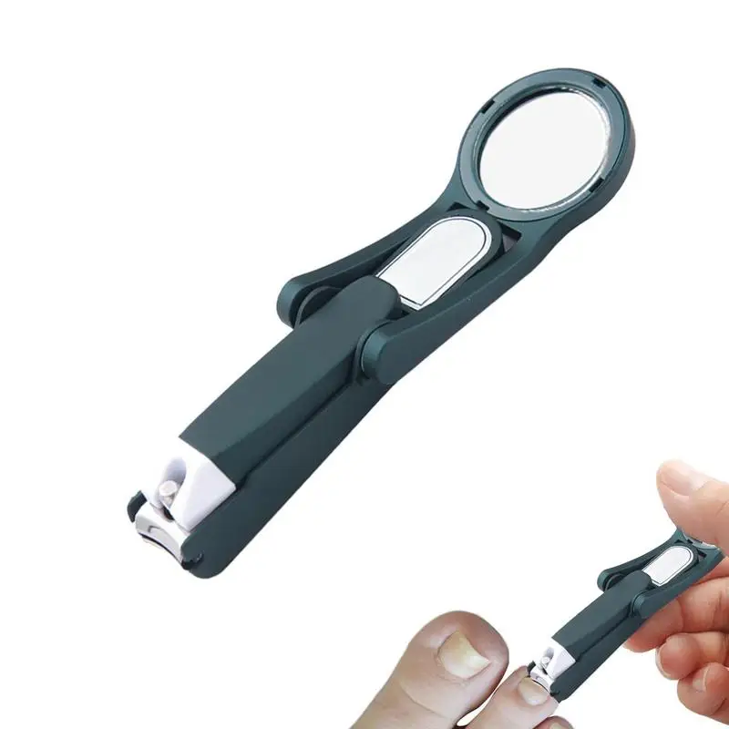 Nail Clippers For Seniors Easy Grip Anti-Splash Cutters For Nails Adults Manicure Accessories For Salon Massage Parlor Home