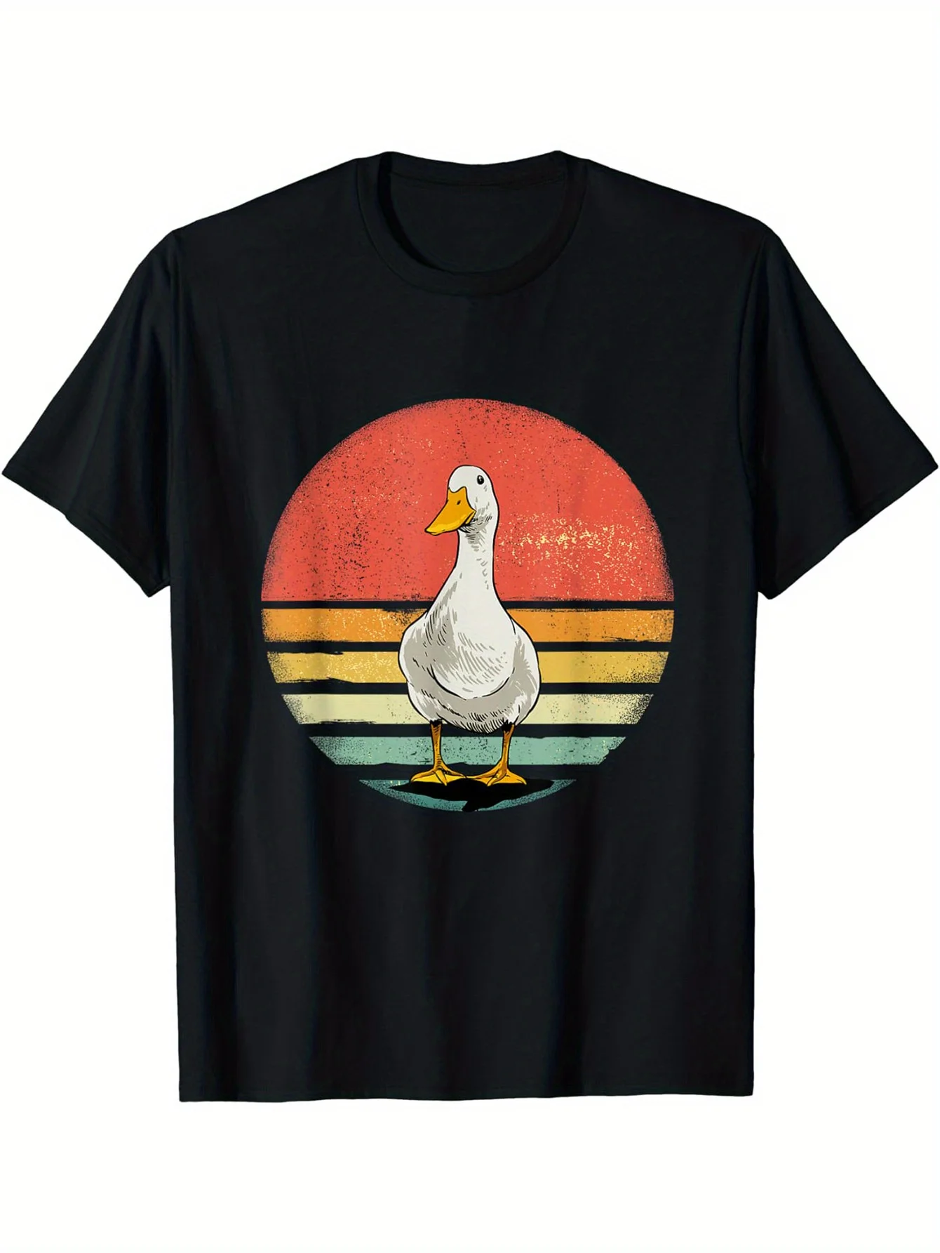 [تي شيرت برسومات عتيقة] تي شيرت رجالي برسومات عتيقة |   رقبة دائرية كاجوال، قماش مطاطي، قابل للغسل في الغسالة |   مثالية لجميع المواسم