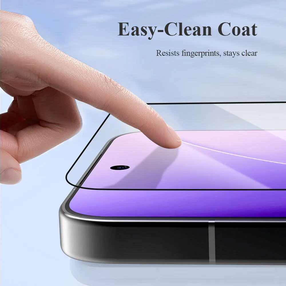 Lereach für POCO F9 Ultra X8 Pro Max F8 Ultra F9 Pro F8 Pro Staubfreie Kammer Panzerglas Displayschutzfolie mit Selbstklebung – Detail 4
