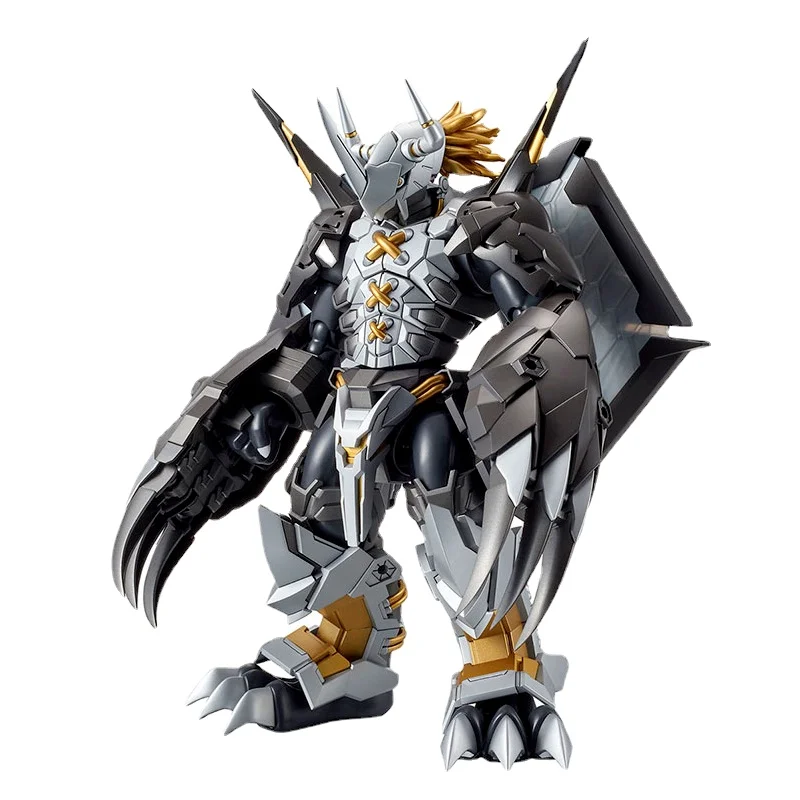 

MOC Digimon Adventure Assembled Model Figure Figure-rise Black War Greymon Anime Characters Birthday Gift Children's Toys