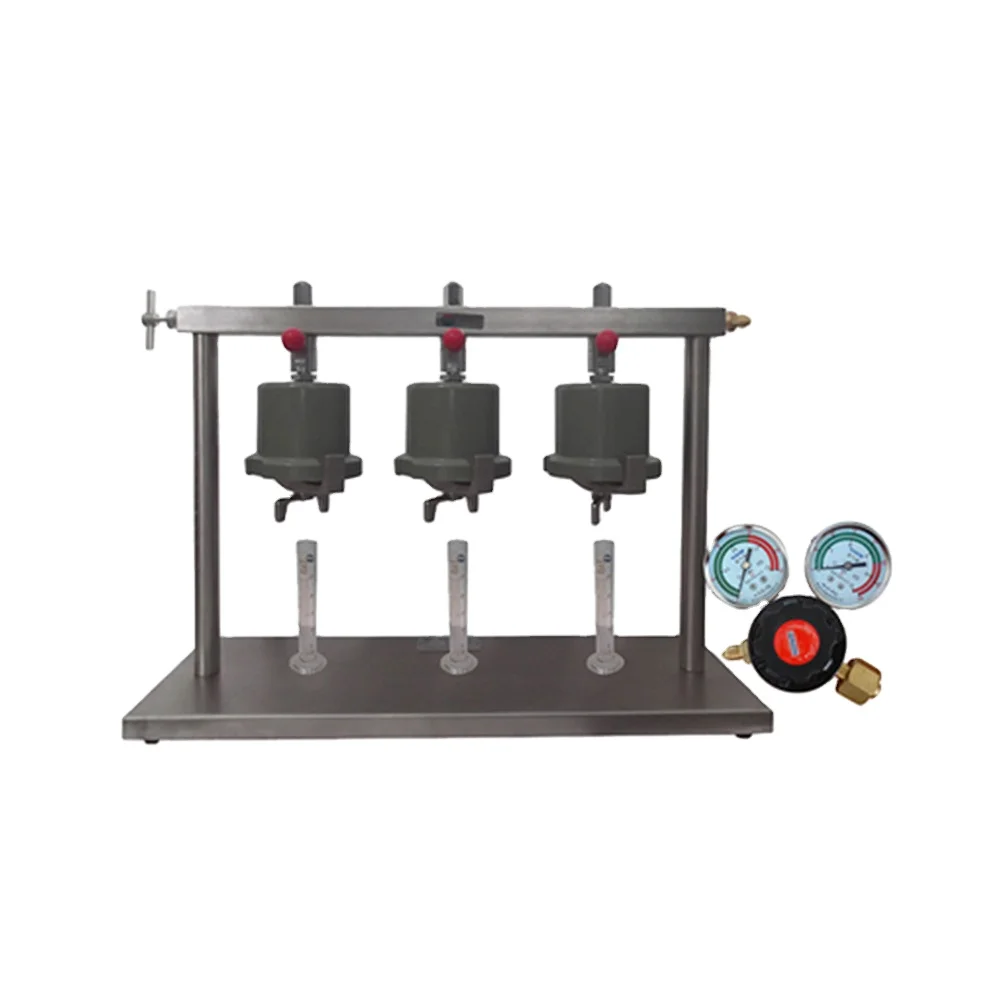 SD3 Lplt Filtration Drilling Fluid Filter Press Analysis Device Slurry Testing With 3 Cups