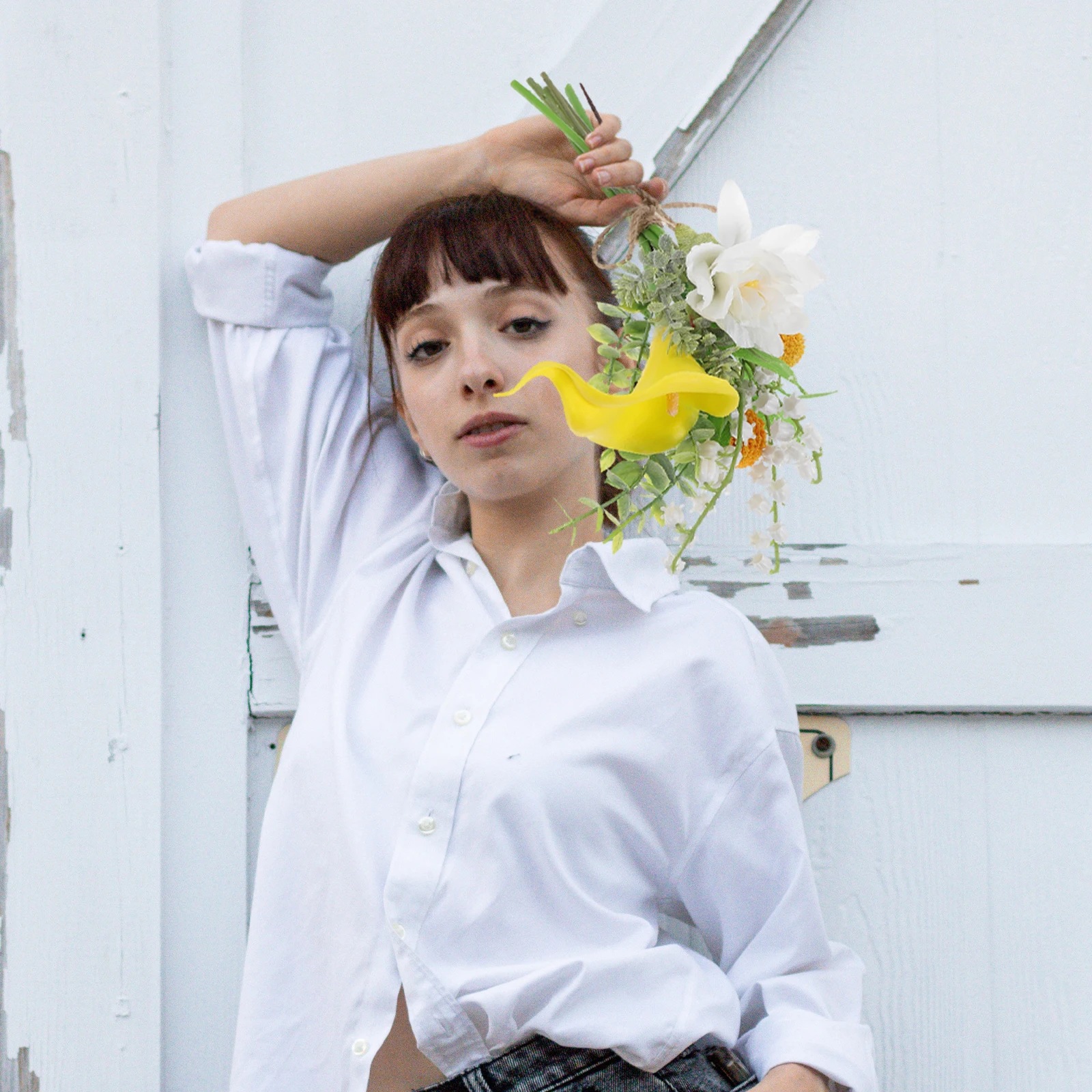 

Artificial Flower Bouquet Flowers Indoor Wedding Decor Floral Table Decoration Fake Decorate