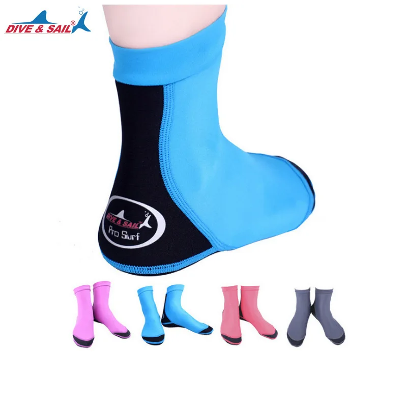 Men And Women 1.5MM Neoprene Diving Socks Lycra Non-slip And Scratch-proof Beach Socks