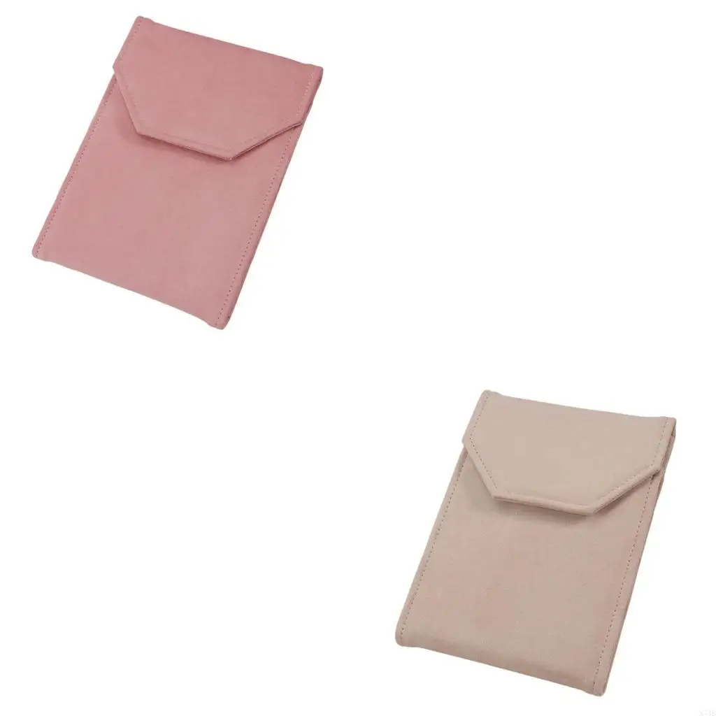 

Flocking Jewelry Storage Organizers Secure Top Designs Portable Travel Accessory