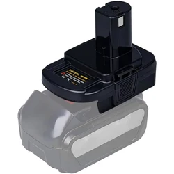 DM18RL Battery Converter Adapter USB DM20ROB For RYOBI Convert DEWALT 20V Milwaukee to 18V Battery Adapter