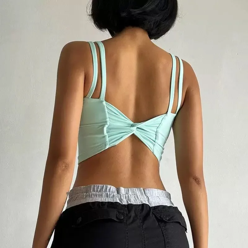 

Women's Fixed All-In-One Sports Bra Shockproof Quick-Drying Yoga Fitness Running Vest with Beauty Back Design for Training