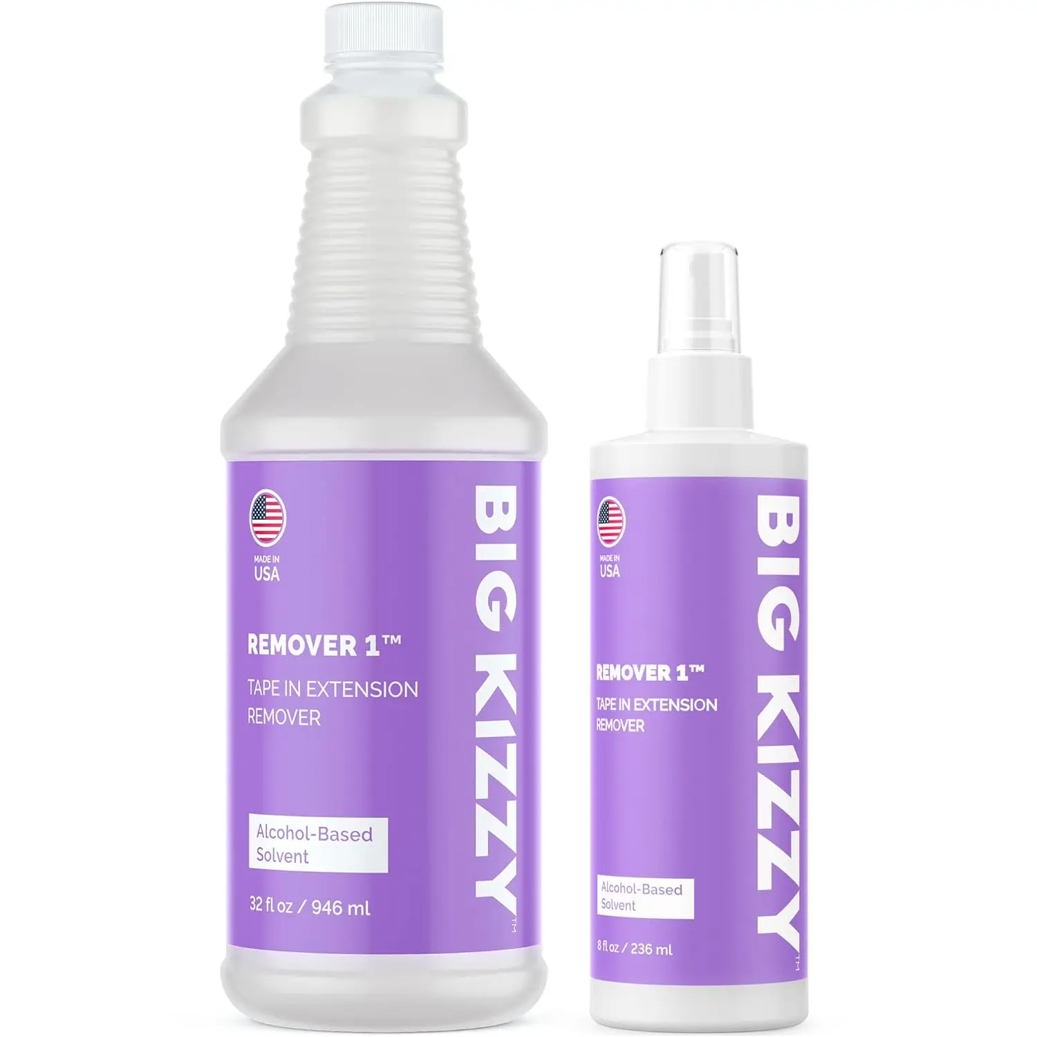 

Tape In Extension Remover, 32oz Refill Bottle + Free 8oz Release & Reuse Spray, Compatible with All Major Brands