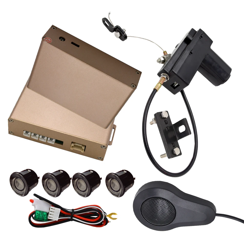 Smart Wireless Auto Brake System Car Video Camera Reversing Aid Parking Sensor SystemCD