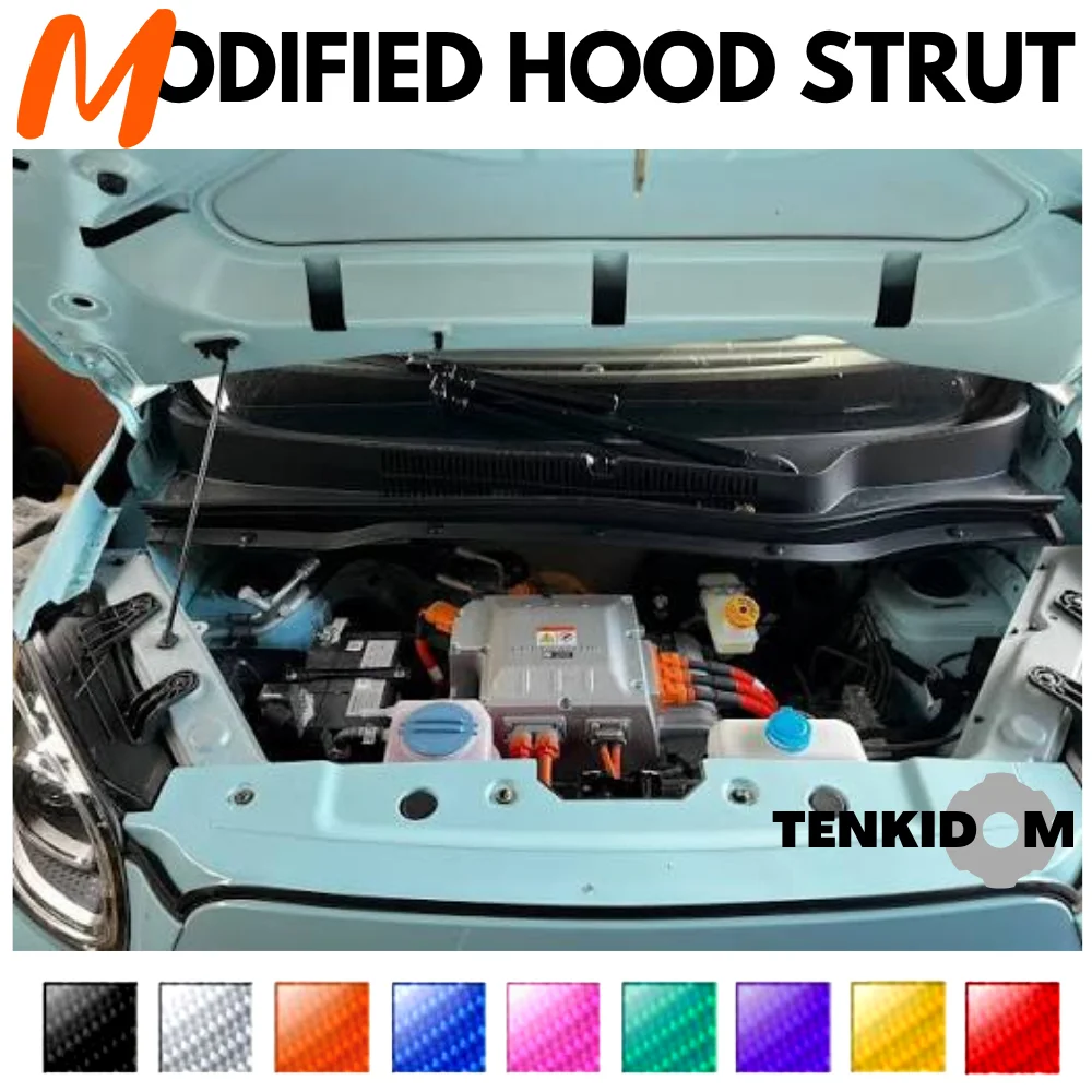 Front Hood Struts for Leapmotor T03 hatchback 2020-present Shock Lift Supports Bonnet Gas Dampers Springs No-Drill