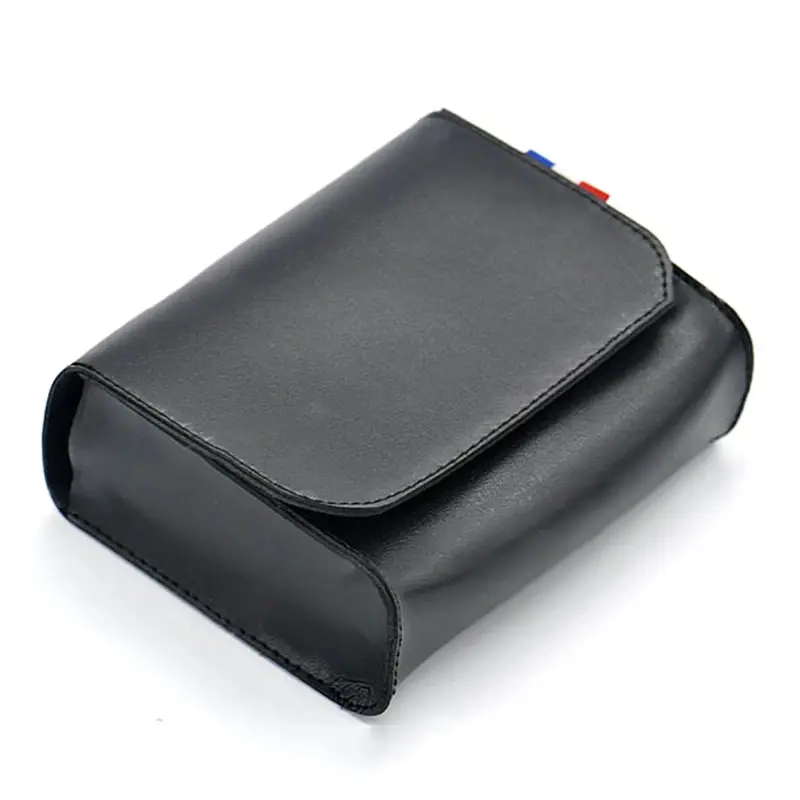 Mini PU Leather Pouch Chargers Storage Bags For Travel USB Data Cable Mouse Organizer Electronic Gadget Bags