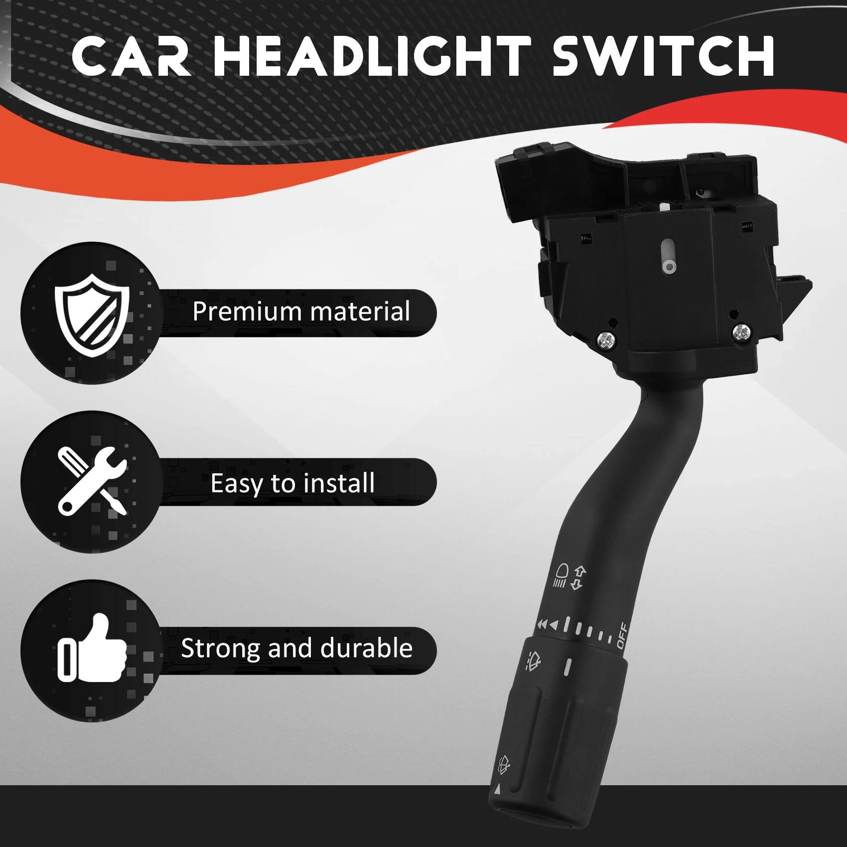 Clignotant de voiture Portable, interrupteur de colonne d'essuie-glace, interrupteur de phare pour Ford Fusion 2006-2012 cinq cent 2005-2007 8E5Z13K359AA