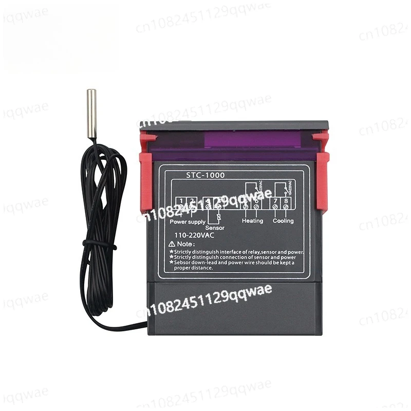 

Термостат STC-1000 для аквариумов, инкубаторов, оборудования для морепродуктов, электронный цифровой микрокомпьютерный контроллер температуры с дисплеем