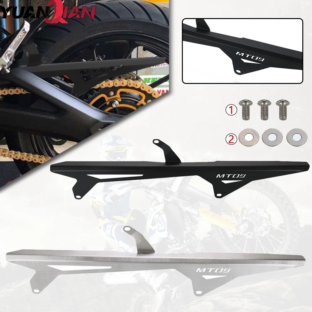 

Аксессуары для мотоциклов для Yamaha MT 09/MT09 2017 2020, защитный чехол для ремня цепи MT-09 Tracer 2015 2017, защитный чехол для цепи/ремня с ЧПУ