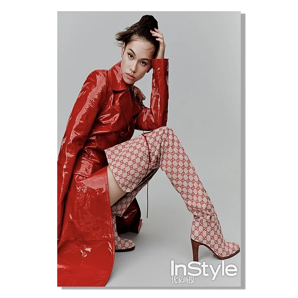 Silk Cloth Wall Poster Kiko Mizuhara Sexy Model Star Art Home Decoration Gift