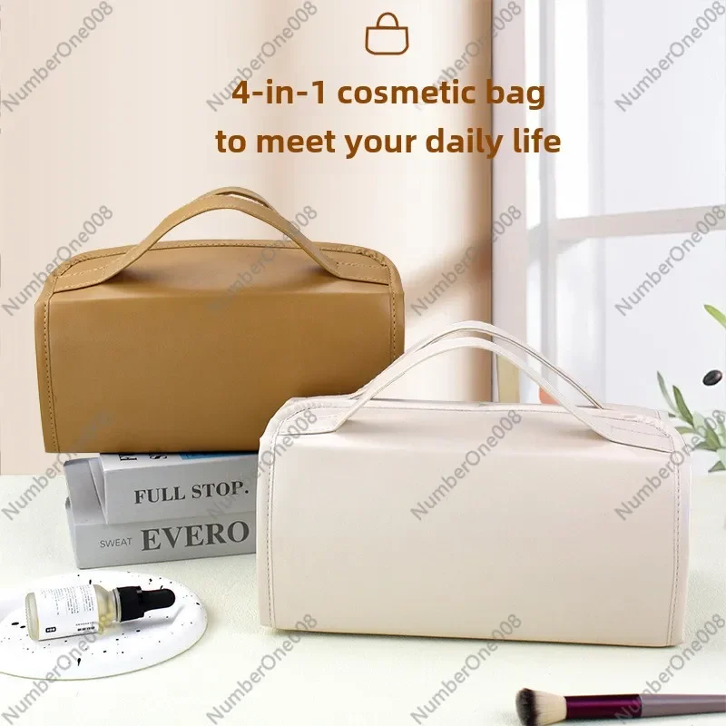 Removable Folding Cosmetic Bag, New Large-capacity Storage Bag, Portable Four-in-one Cosmetic Bag for Travel and Going Out