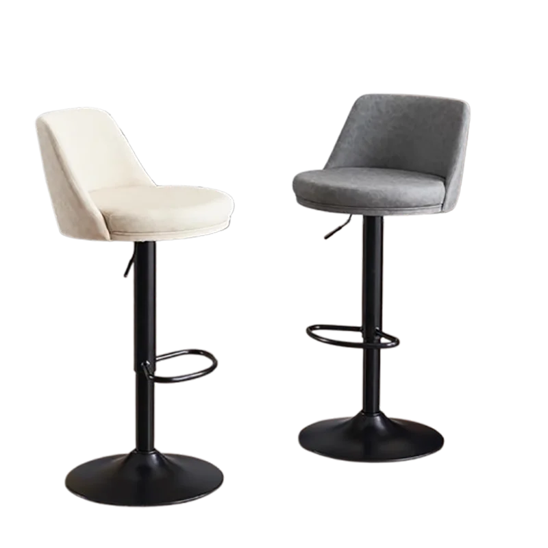 كرسي بار بسيط وحديث، تصميم جمالي إبداعي فريد من نوعه، كرسي على الطراز الشمالي Krzesilo Now Mediatorn Do Jadalni Stal Bar Furniture #6