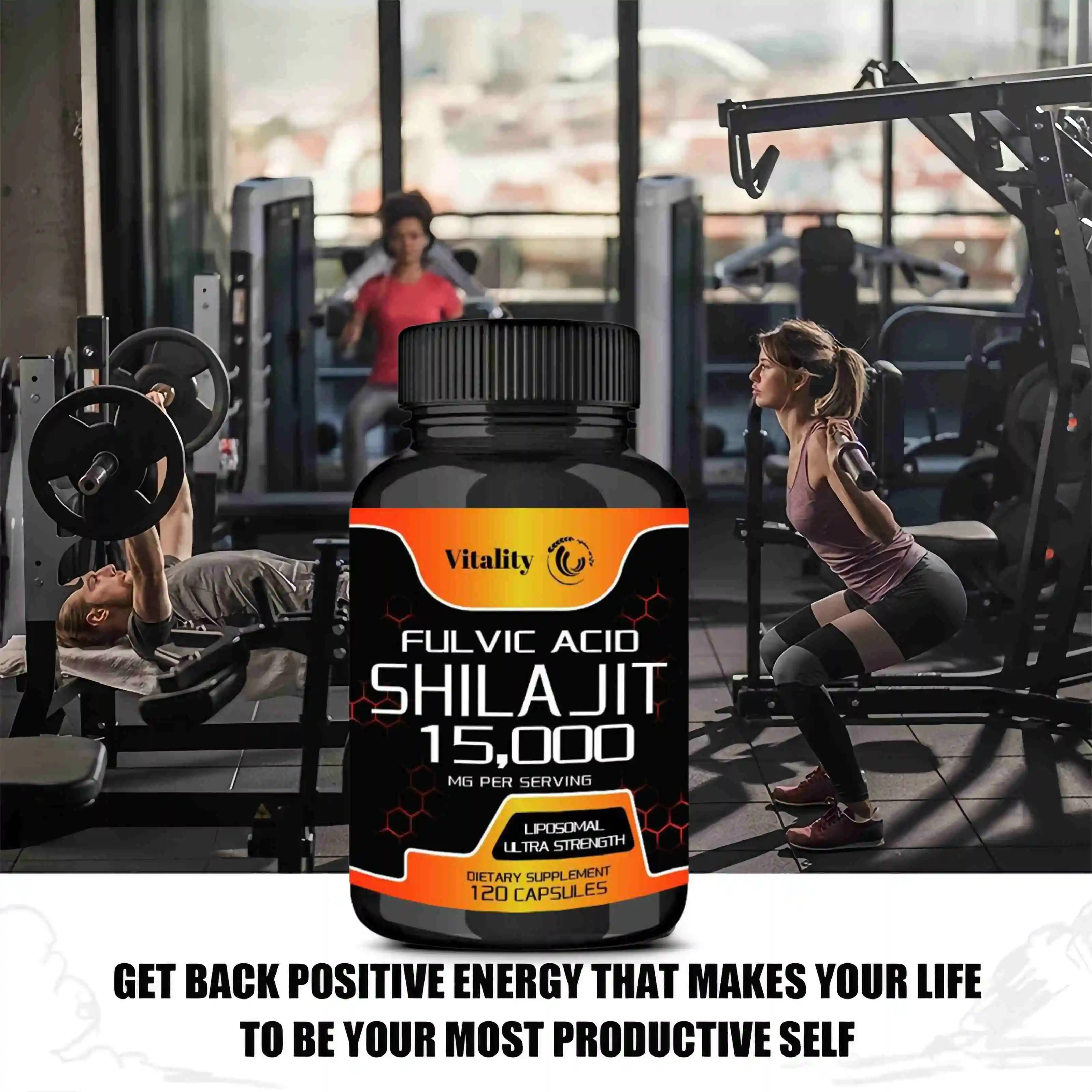 Pure Himalayan Shilajit Capsules - Supports Healthy Aging Bones and Joints, Improves Energy, Endurance and Muscle Recovery