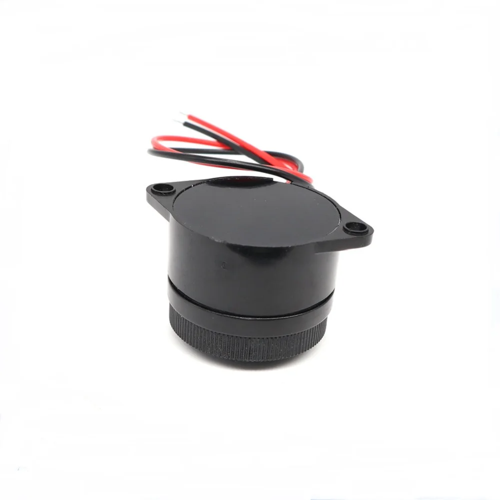 Active Electronic Buzzer Alarm Sounder 12V DC Power with Continuous 90dB Beep and 34mm Mounting Hole for Sound Alerts