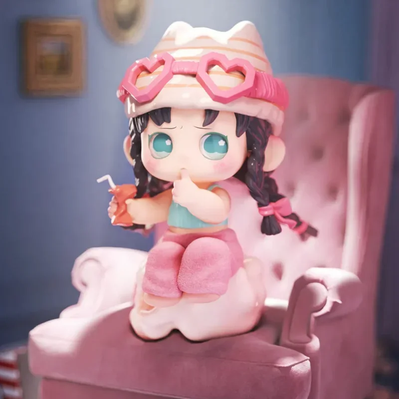 OONA All Pinl Day Series صندوق أعمى صندوق غامض دمى Kawaii Action أنيمي الشكل صندوق أعمى اللعب هدية