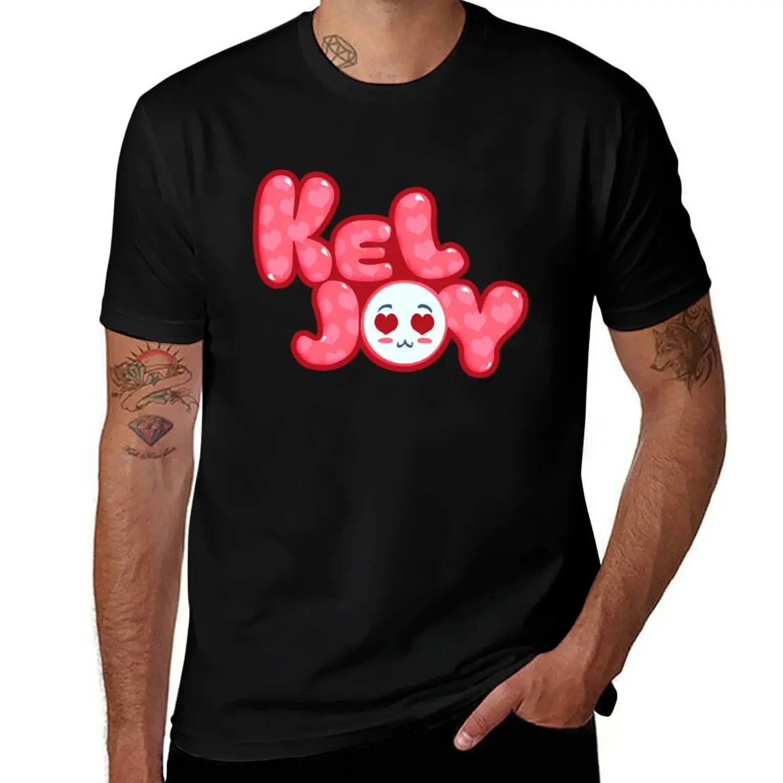

Kel Joy Love Day Logo T-Shirt Funny t-shirts shirts graphic vintage anime shirt big and tall t shirts for men