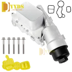 11428585235 Aluminum Oil Cooler For 14-19 Mini Cooper BMW i8 X1 X2 1.5L 2.0L F56 F55 F54 Engine Oil Filter Housing 11428511391