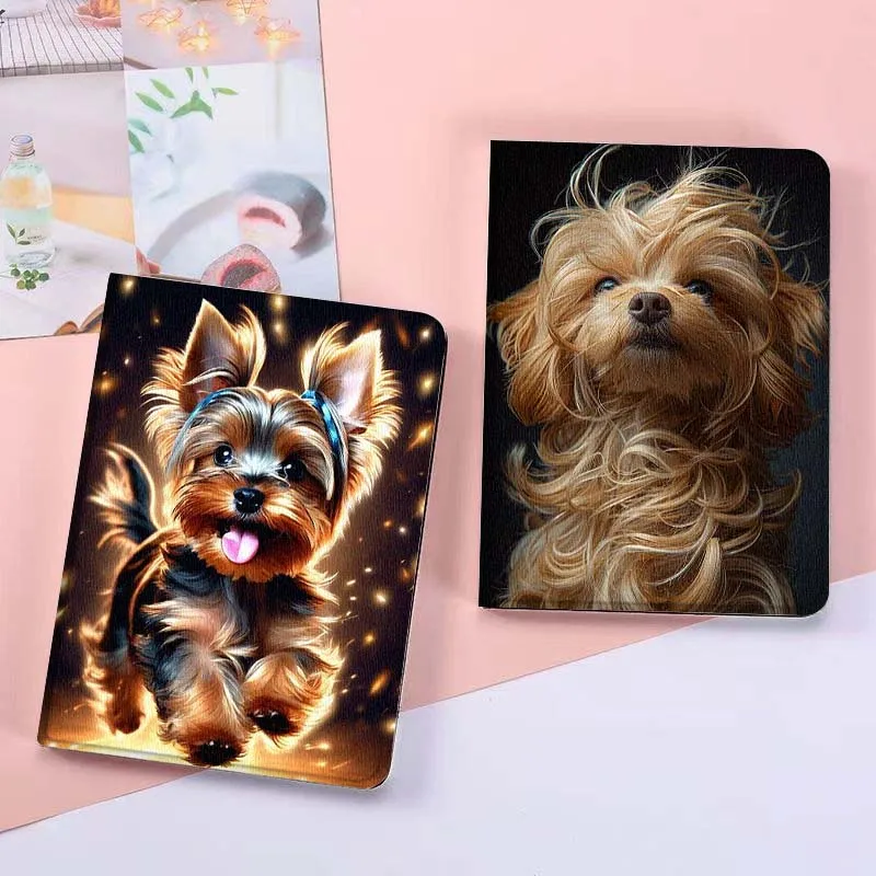 

Cute Dog Creative Pattern Gift For Vivo Pad SE 11 5 3 2 Pro 12.3 13 12.1 11.5 Air IQOOPad Foldable Tablet Case